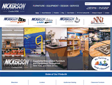 Tablet Screenshot of nickersoncorp.com